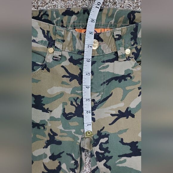 Tory Burch Green Camo Jeans - Picture 4 of 7